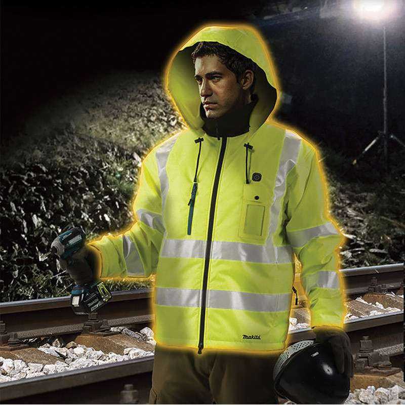 MAKITA CJ106DZ 12V Li-Ion heated jacket (bare machine)/Size: 3XL