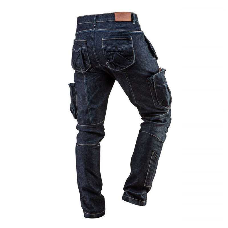 5-pocket denim work pants NEO TOOLS 81-229/Size:L/Color:Blue