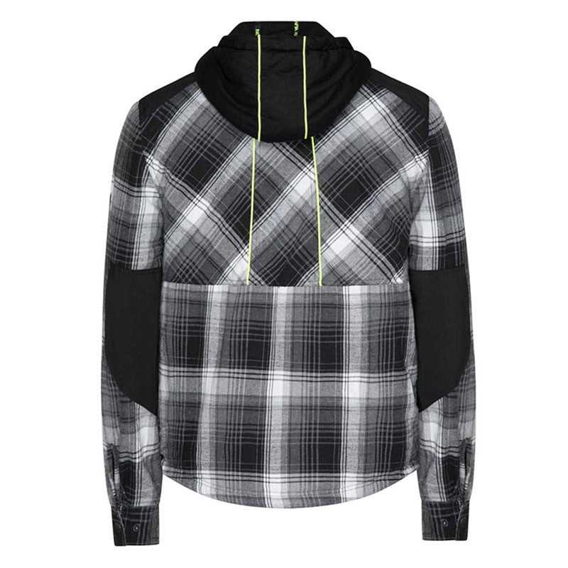 NORTH WAYS Graf work overshirt Black/Size:L