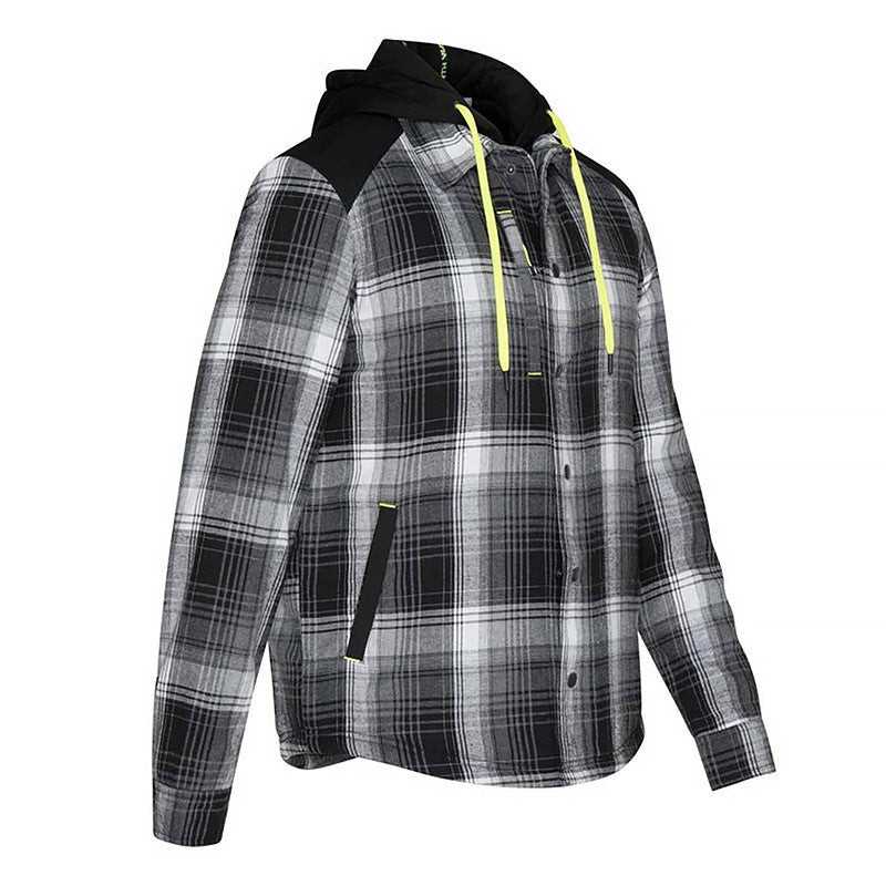 NORTH WAYS Graf work overshirt Black/Size: M