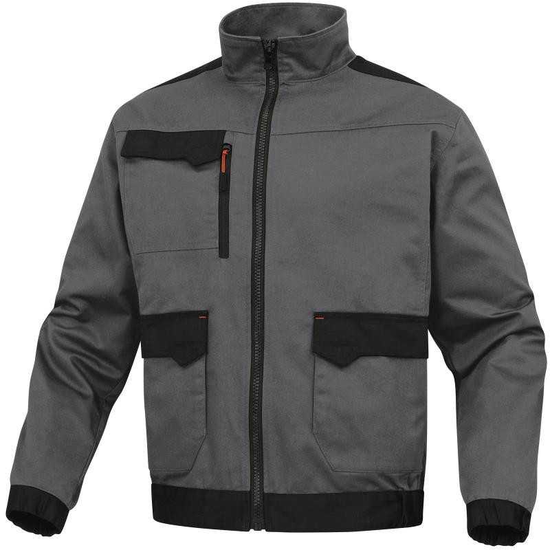 MACH2 V3 multi-pocket work jacket gray orange T3XL DELTA PLUS M2VE3GO3X