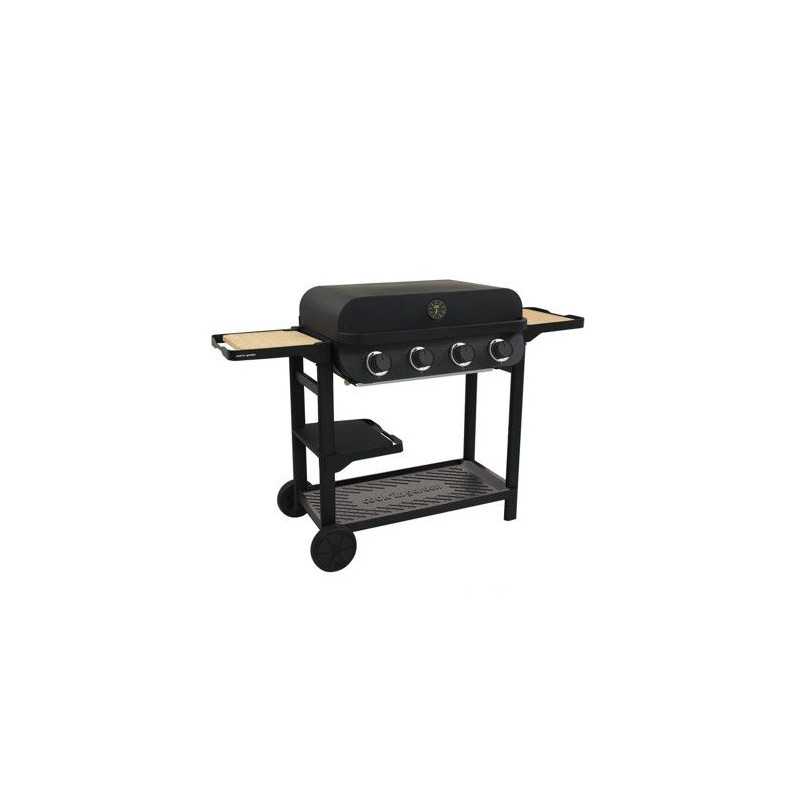 Gas barbecue - COOK'IN GARDEN - FLAVO - 4 burners - Black