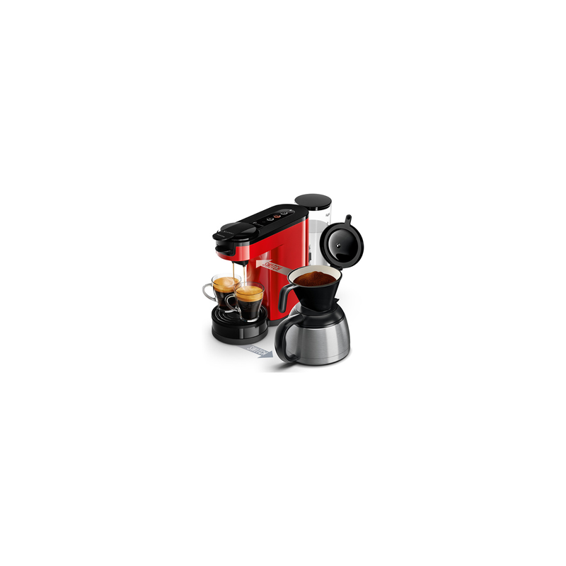 Philips Switch HD6592 85 RED Cafetera de monodosis o cápsulas
