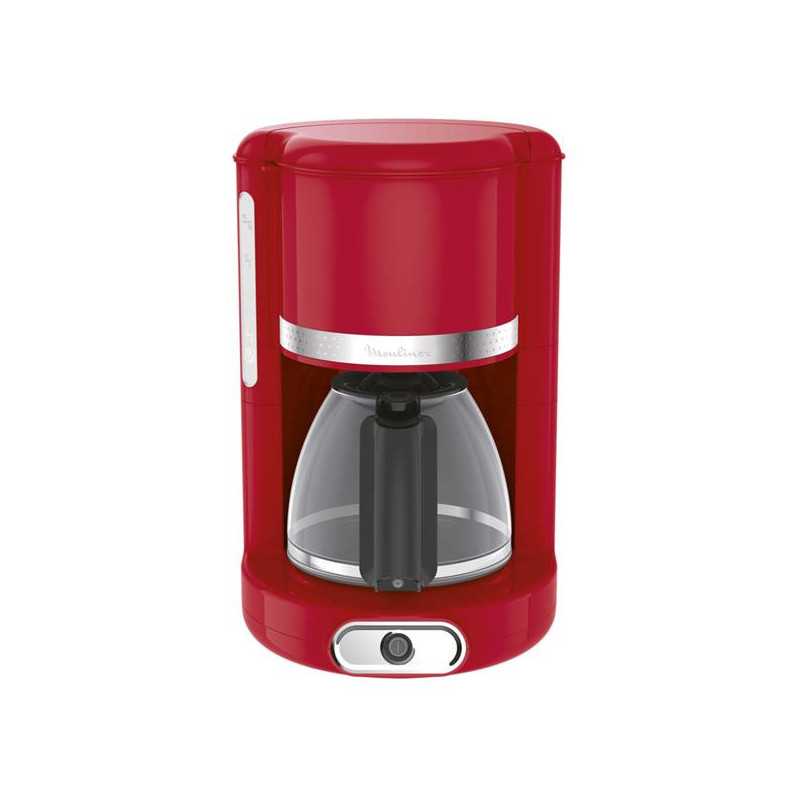 SOLEIL COFFEE MAKER 1000W 10-15T RETRO RED MOULINEX - FG381510