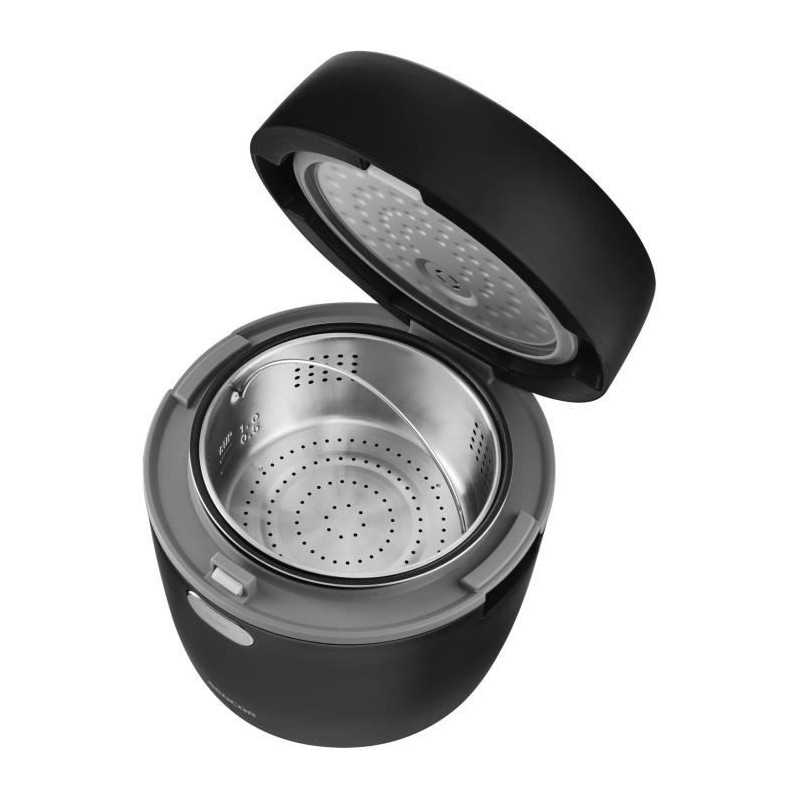 Olla arrocera - SENCOR - SRM 0671BK - 350 W - 0,6 L - Negra