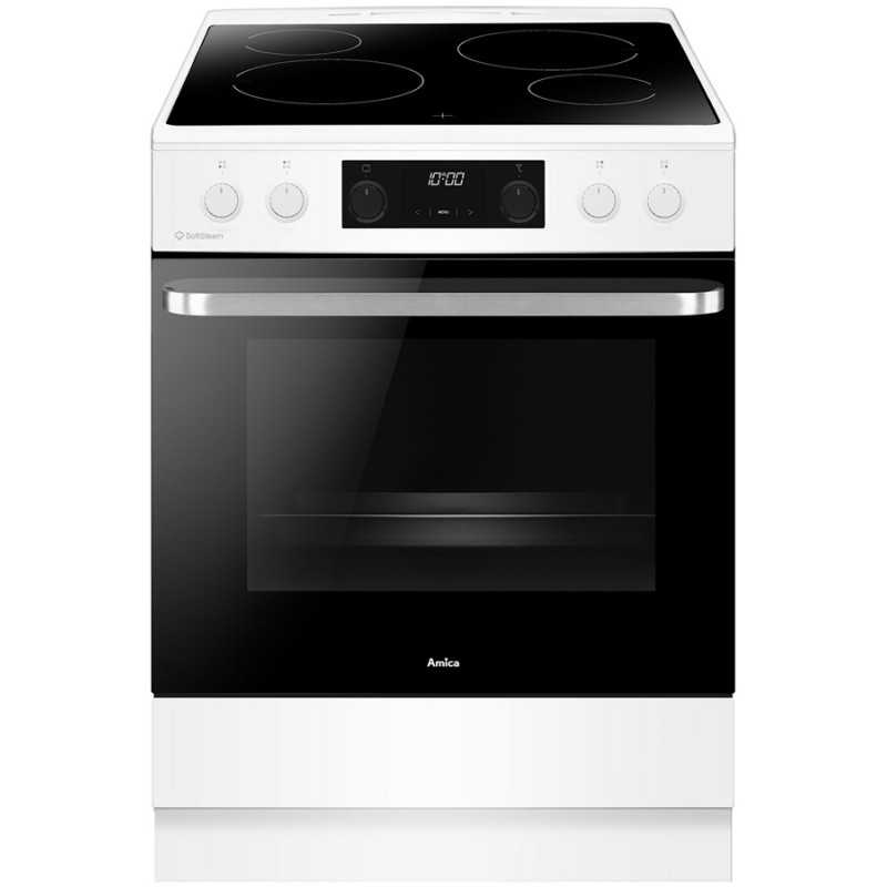 Cocina vitrocerámica Amica ACV7005SRW