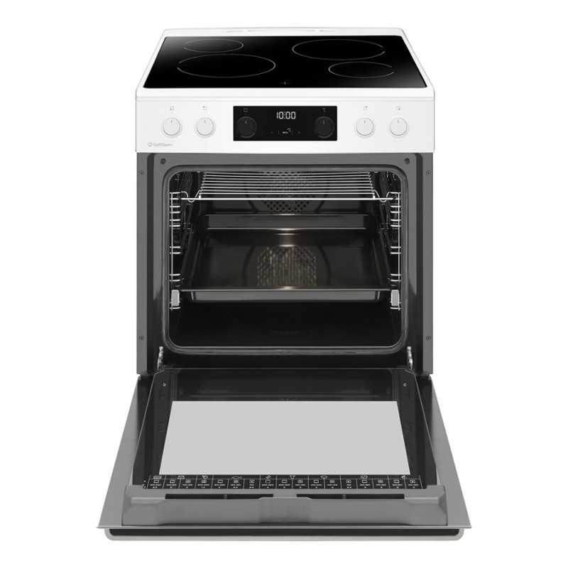 Amica ACV7005SRW glass ceramic cooker