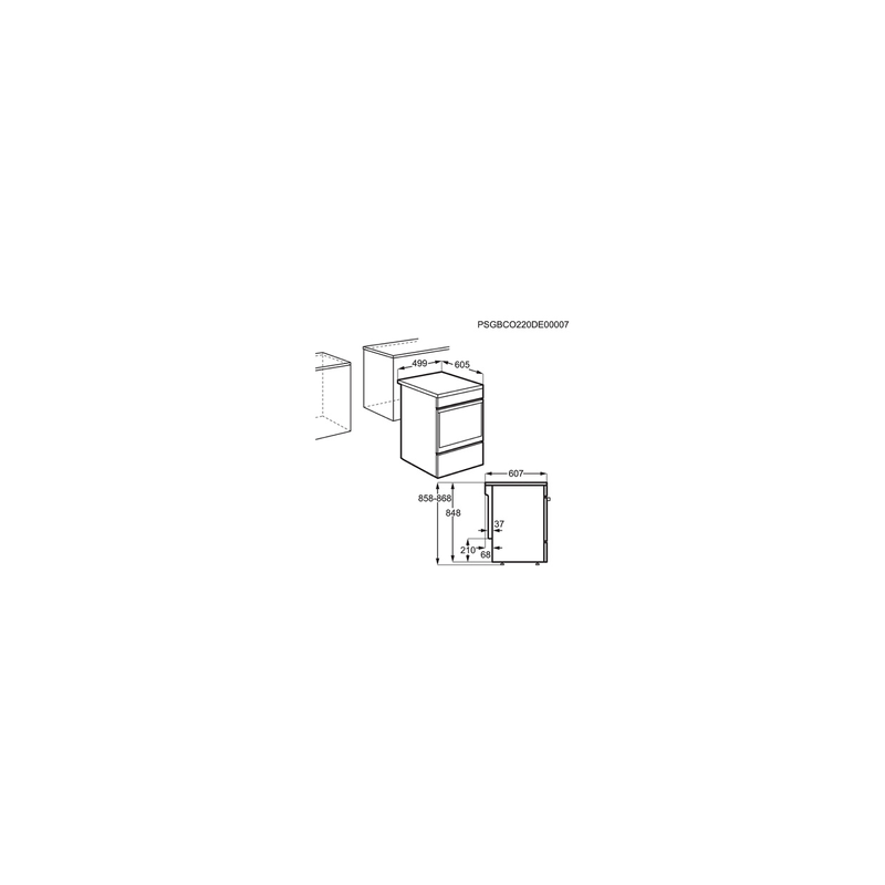 Cocina vitrocerámica Electrolux EKR524211K