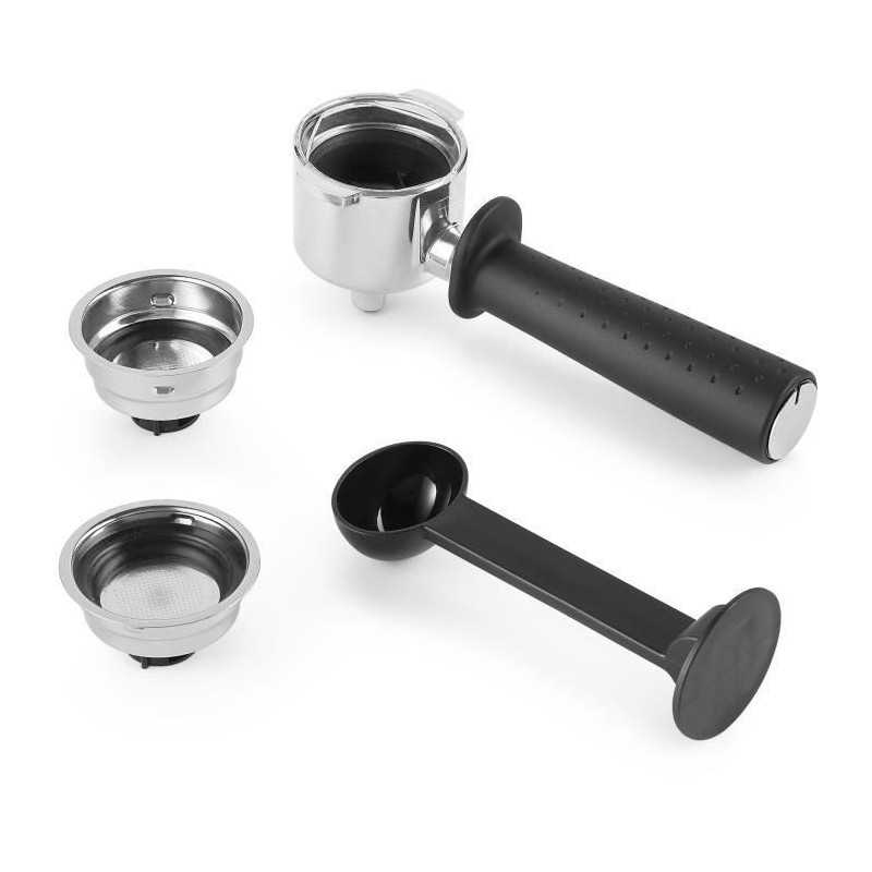 DELONGHI - Bomba individual de espresso EC235.BK - boquilla de vapor - compatible con ESE - Negro