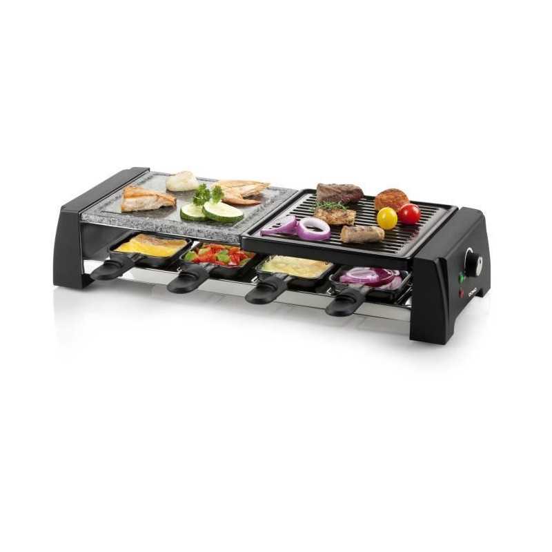 DOMO DO9190G Raclette para 8 personas - Negra
