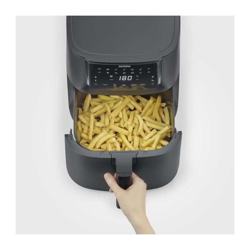 Freidora de aire caliente - SEVERIN - Airfryer FR2462 - Capacidad 7 L - 11 programas - 1700 W
