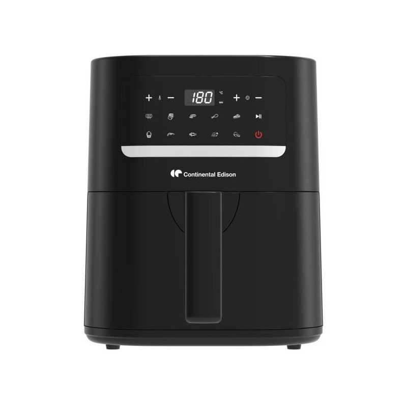 Freidora de aire sin aceite CONTINENTAL EDISON - FRSH1400B - 4,5 L - Negra - 1400W