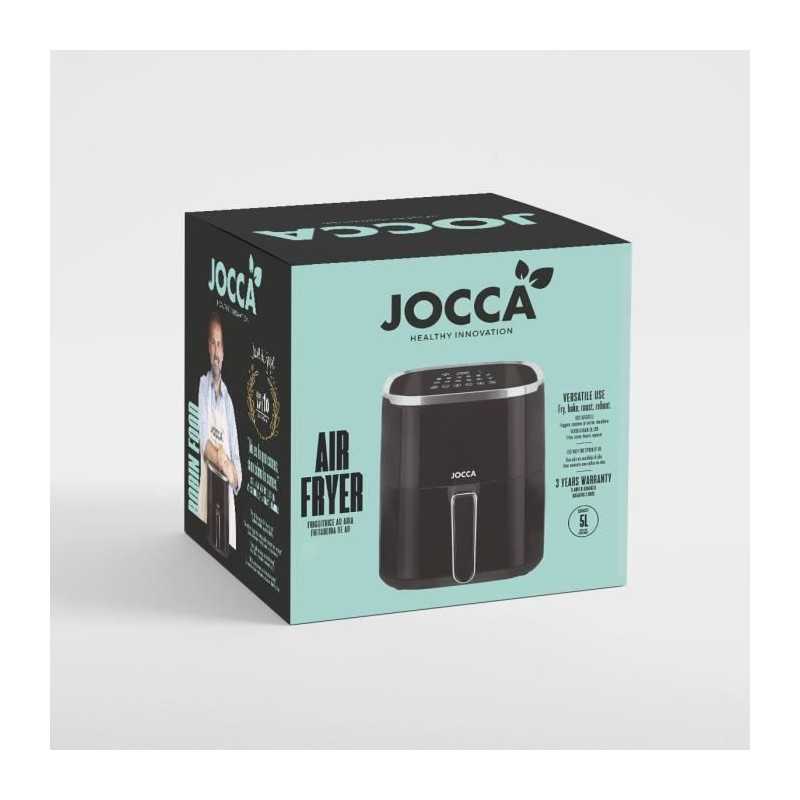 JOCCA oil-free fryer - 2196 - 5L - 1450 W - 28 x 26 x 35 cm - Black