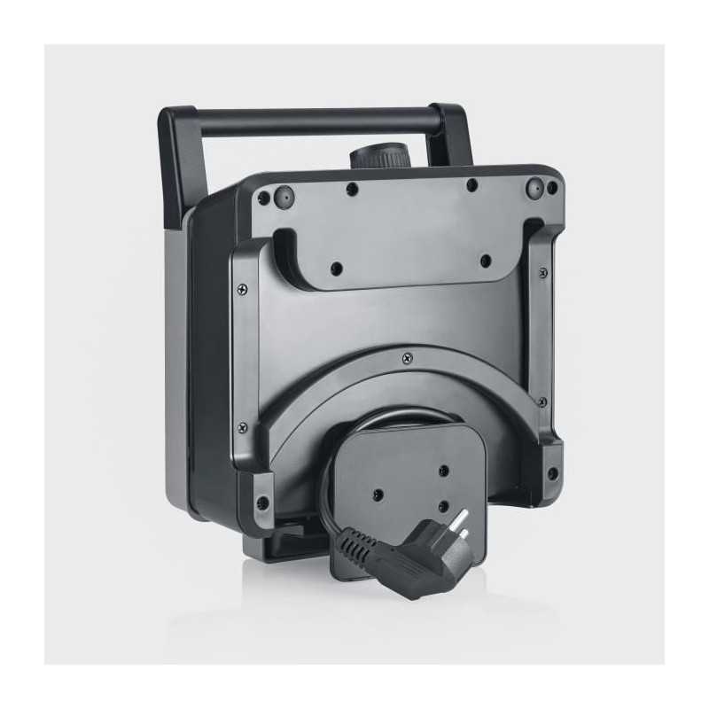 Gofrera - SEVERIN - WA2125 - 1600 W - Revestimiento cerámico antiadherente - Gris / Negro