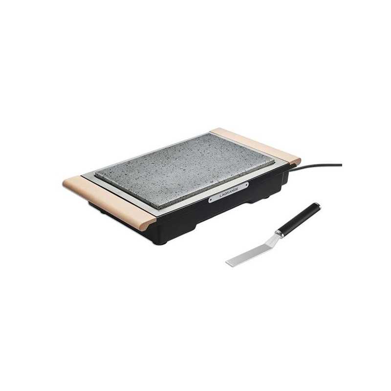 STONE GRILL 37X23 1100W CLEAR HANDLES LAGRANGE - 249005
