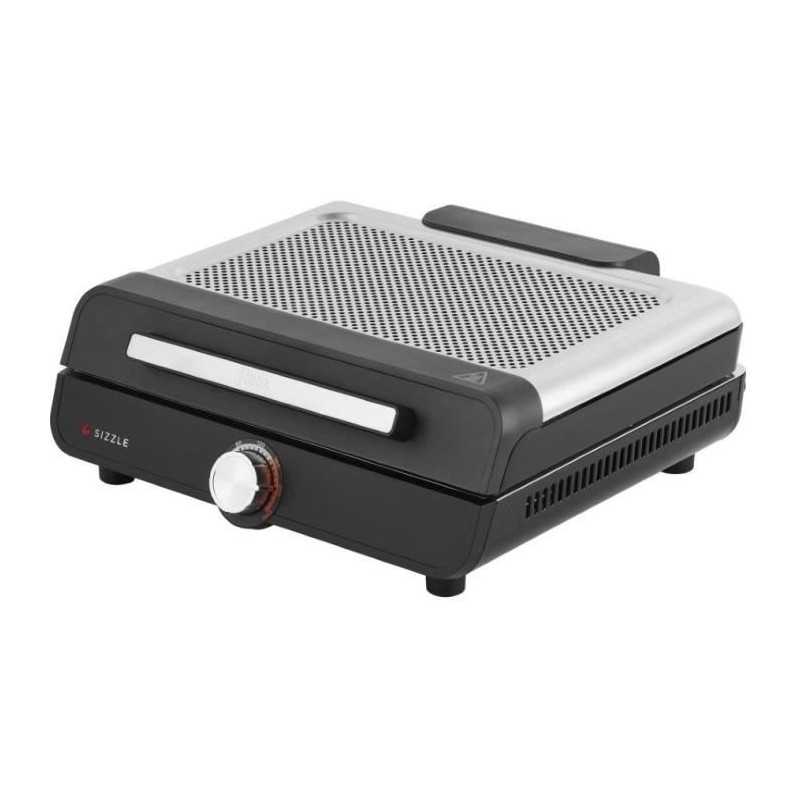 Parrilla y plancha de interior - NINJA - Sizzle GR101EU - 34 x 8 x 13,5 cm - Negro