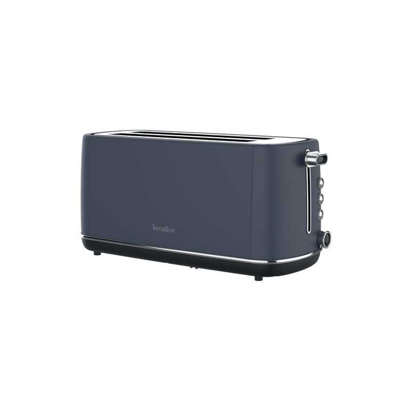 TOSTADORA 1550W 2 REBANADAS RECOGEDOR DE CRUM 6° DISEÑO NEW MOOM BLUE N TERRAILLON - 15438