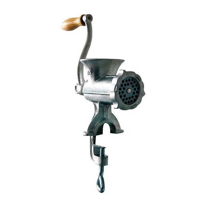 Manual cast iron meat grinder n°10