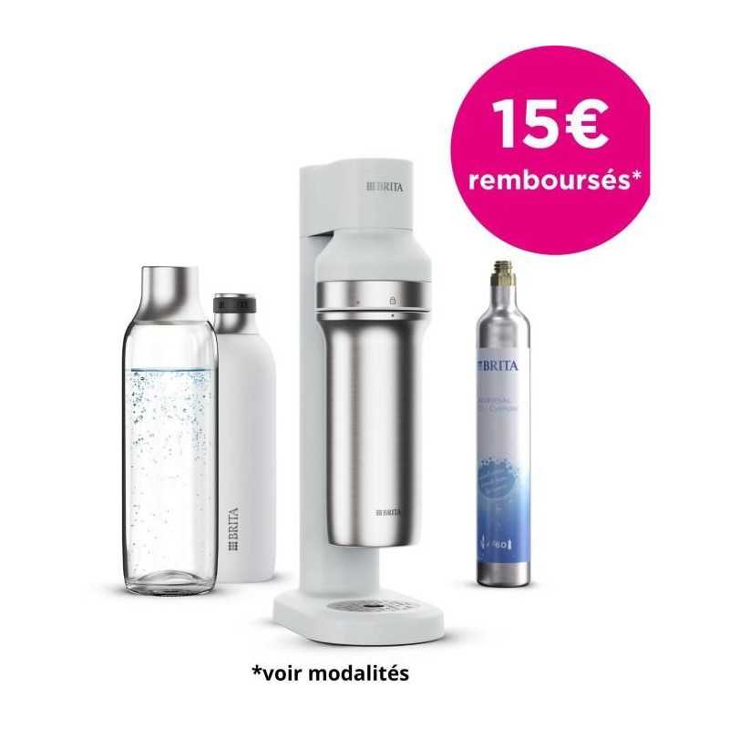 Máquina de agua con gas BRITA sodaTRIO - Blanco