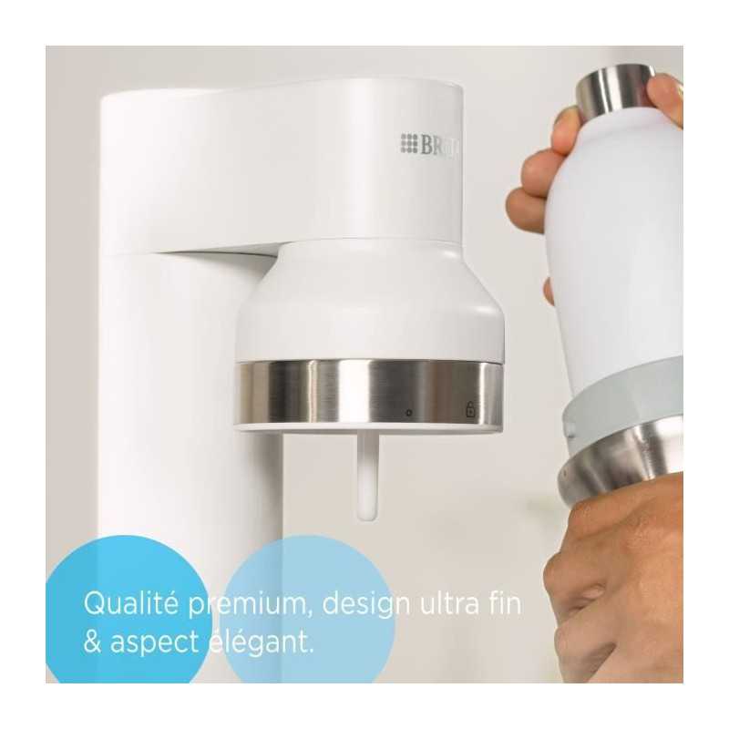 Máquina de agua con gas BRITA sodaTRIO - Blanco