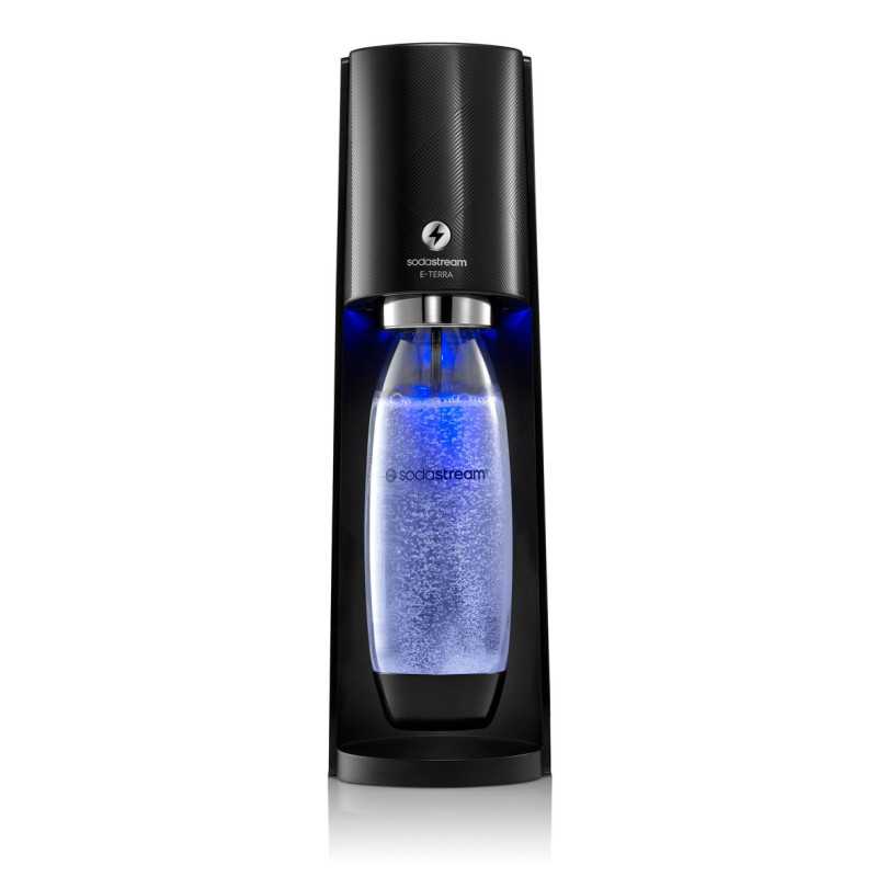 Máquina de refrescos y agua con gas Sodastream E Terra Black