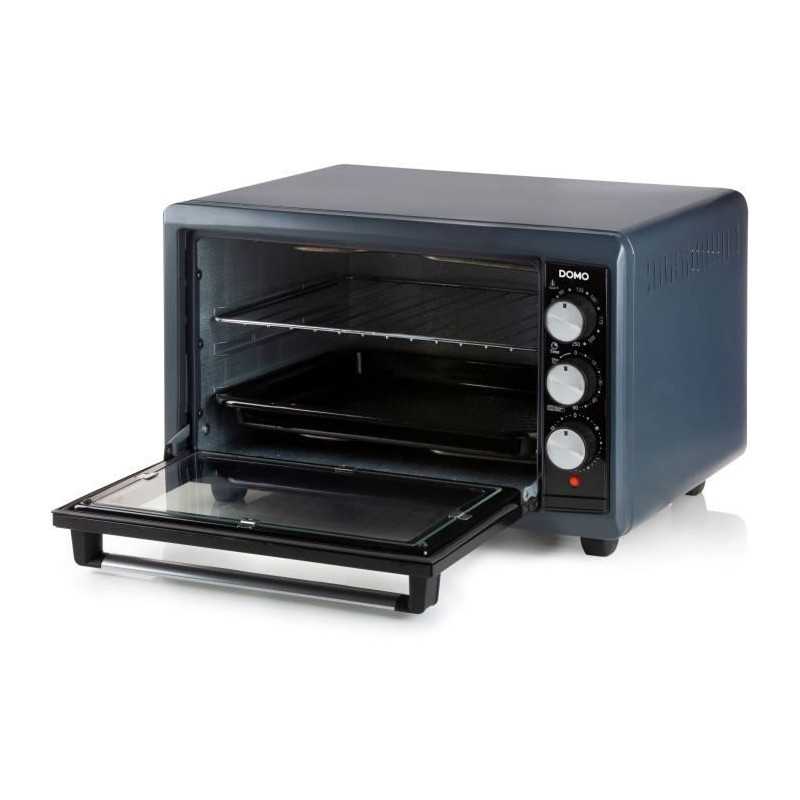 Mini horno de convección - DOMO DO518GO - 38 L - Negro - 1300 W - Temporizador de 90 min