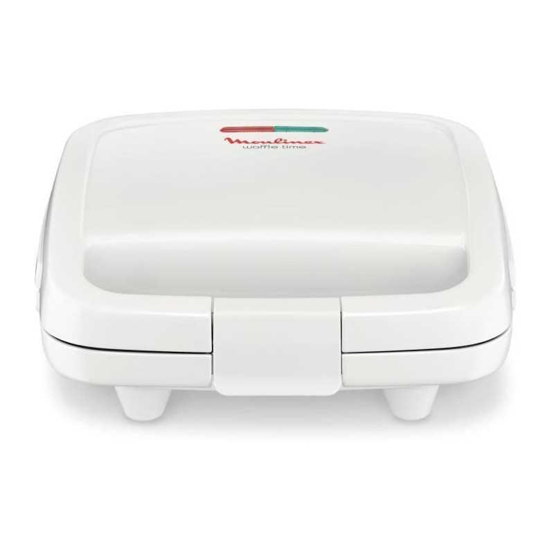 MOULINEX WJ70112 Waffle Time gofrera eléctrica - Blanco