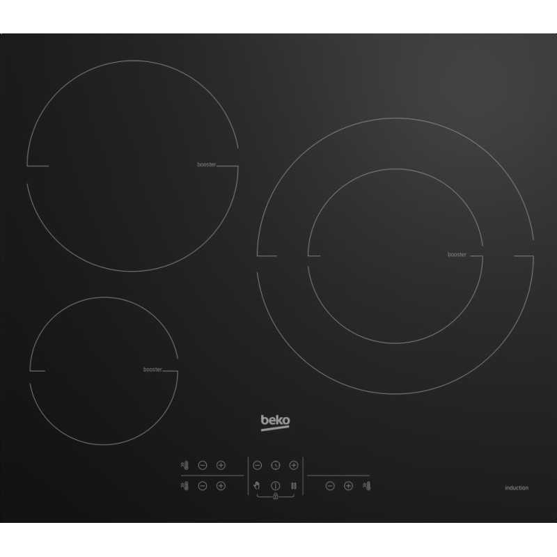 Placa de inducción BEKO 7700W 58cm, HII63200MTB