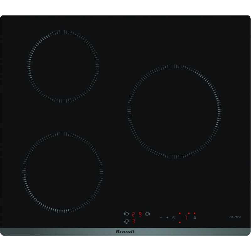 Placa de inducción BRANDT 6100W 58cm, BPI 6310 B