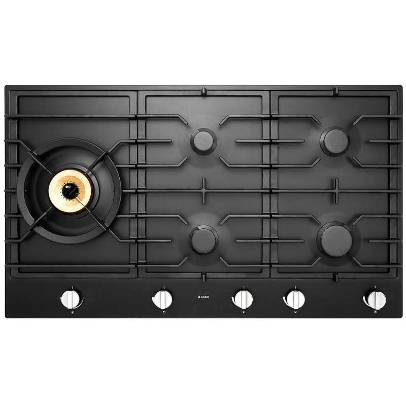 Asko HG1986AB gas hob Graphite black