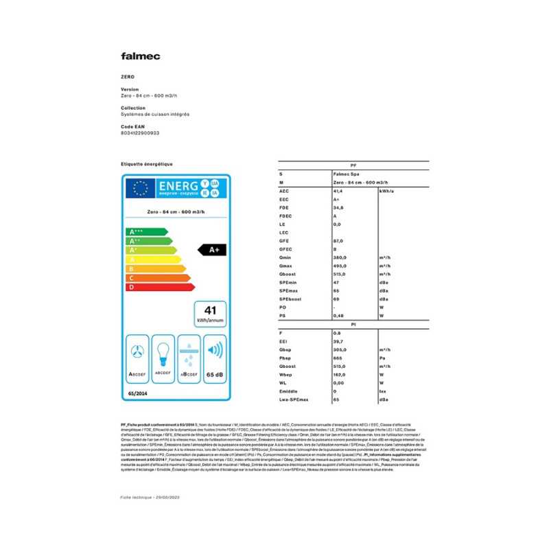 Falmec ZERO3421 ZERO EASY recycling induction hob