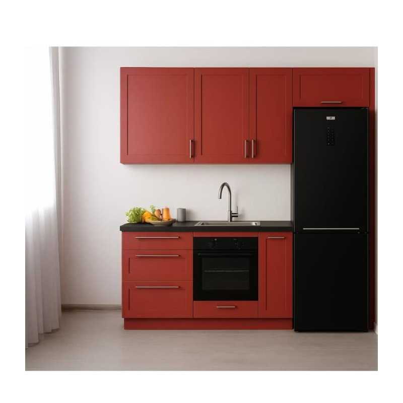 Frigorífico con congelador inferior - CONTINENTAL EDISON - CEFC428NFBD - 427 L - Clase D - 70 x 71,2 x 173 cm - Negro