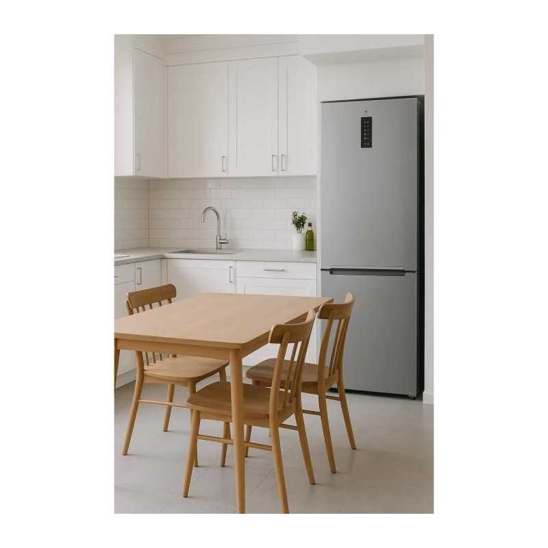Bottom freezer refrigerator - CONTINENTAL EDISON - CEFC428NFIXD - 427 L - Class D - 70 x 71.2 x 173 cm - Silver