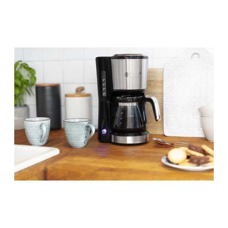 RUSSEL HOBBS 24210-56 - Compact Home coffee maker - brushed stainless steel - 5 cups - 1000W