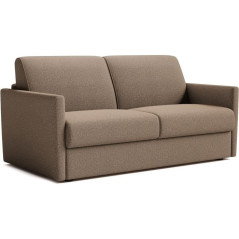 Express convertible sofa - 3 places - SMALL - Como 5 Antelope fabric - 168 x 98 x 86 cm