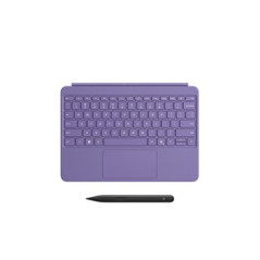 Microsoft Azerty Signature Purple tablet keyboard + Slim Pen 2 stylus for Surface Pro 12"
