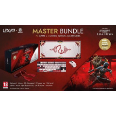 Azerty Lexip Master Assasin s Creed Shadows keyboard set + Mouse + XXL mouse pad + PC game