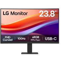 Curved PC screen - LG - 24'' - FHD - 100Hz - VA panel - 5ms