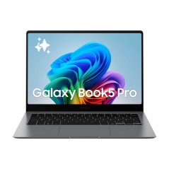 Samsung Galaxy Book5 Pro Laptop PC 14" touch screen 120Hz Copilot+ Intel® Core™ Ultra 7 16 GB RAM 1 TB SSD Anthracite